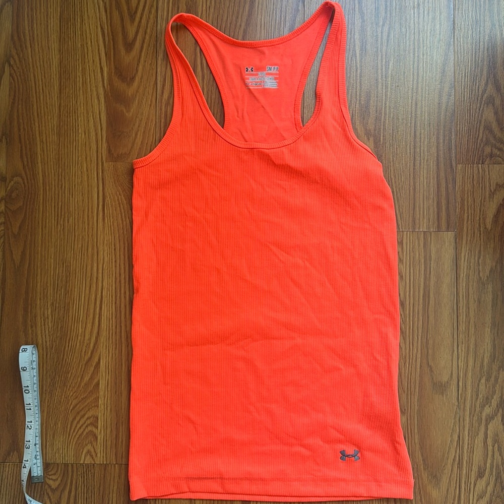 under armour fitted tank size small S